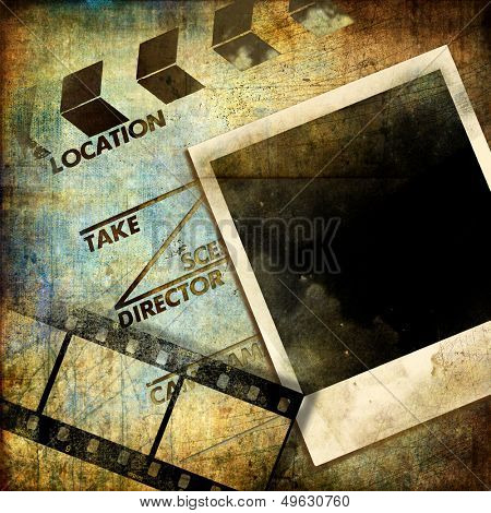retro movie background