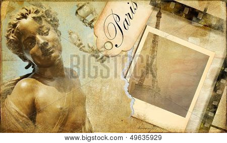 Parisian memories - vintage cards series