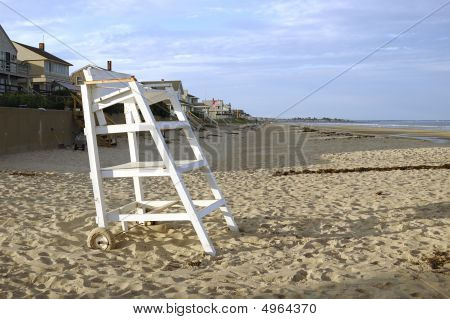 Lifeguard Chair At The Beach