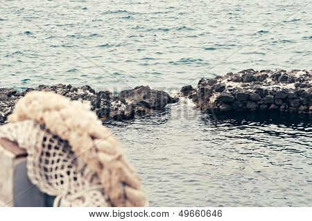 Rocks In The Sea