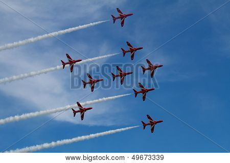 Raf Red Arrows Display Team