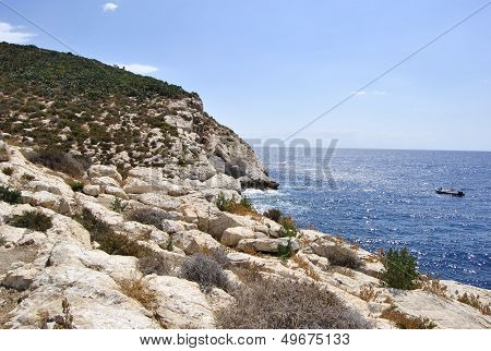 rocks coast