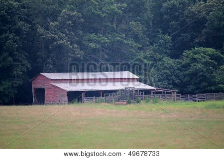 Old American Barn