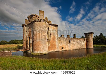 Caerlaverock Castle, Dumfries and Galloway, Scotland