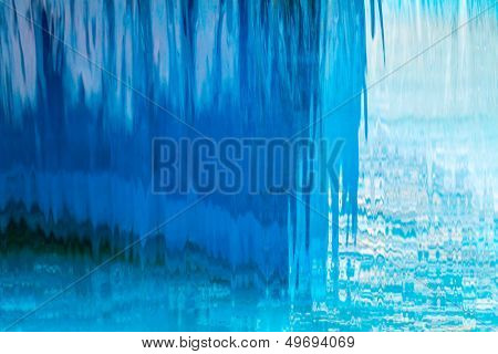 Abstract waterfall background