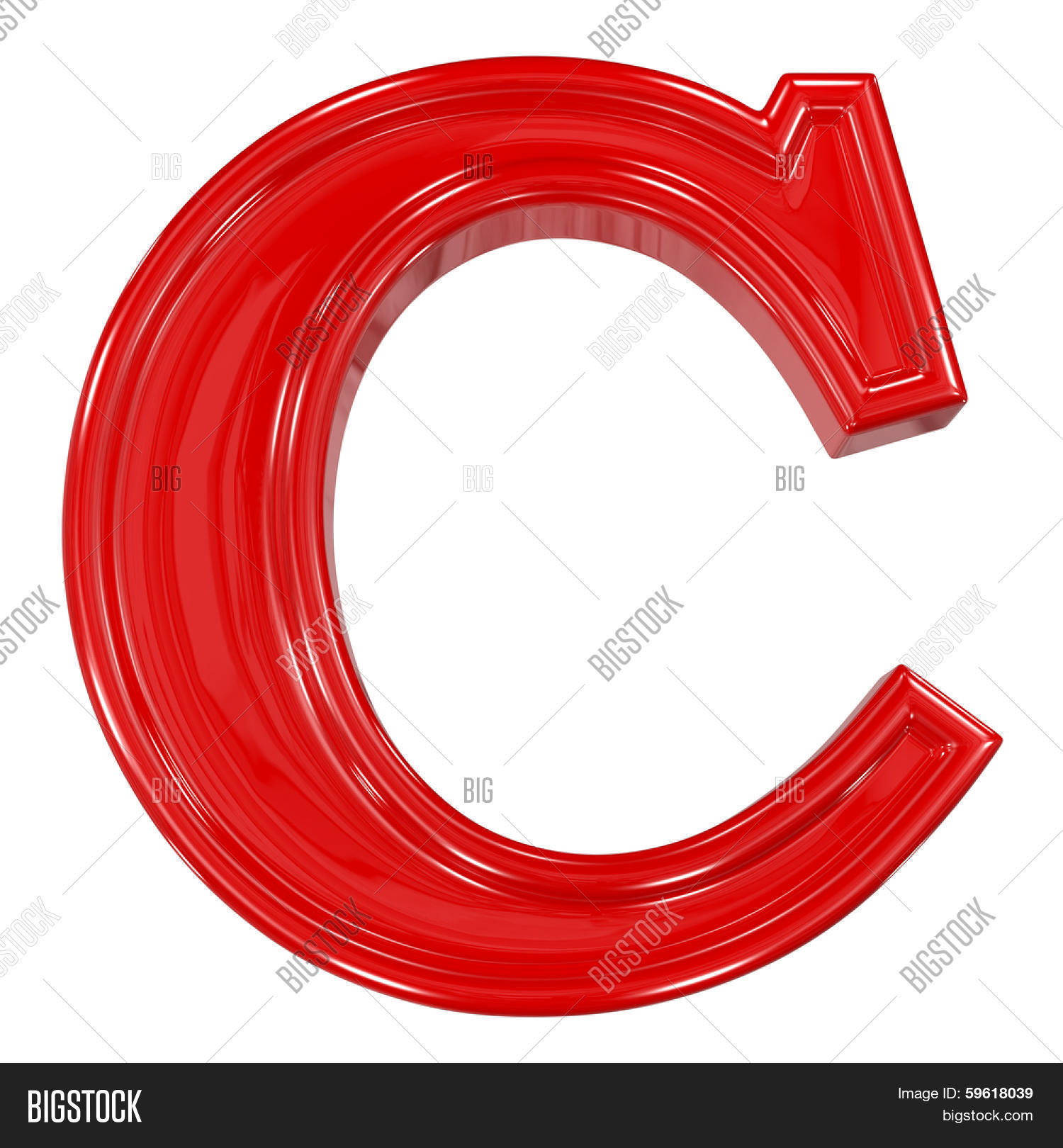 3d Shiny Red Font Made Image & Photo (Free Trial) Bigstock