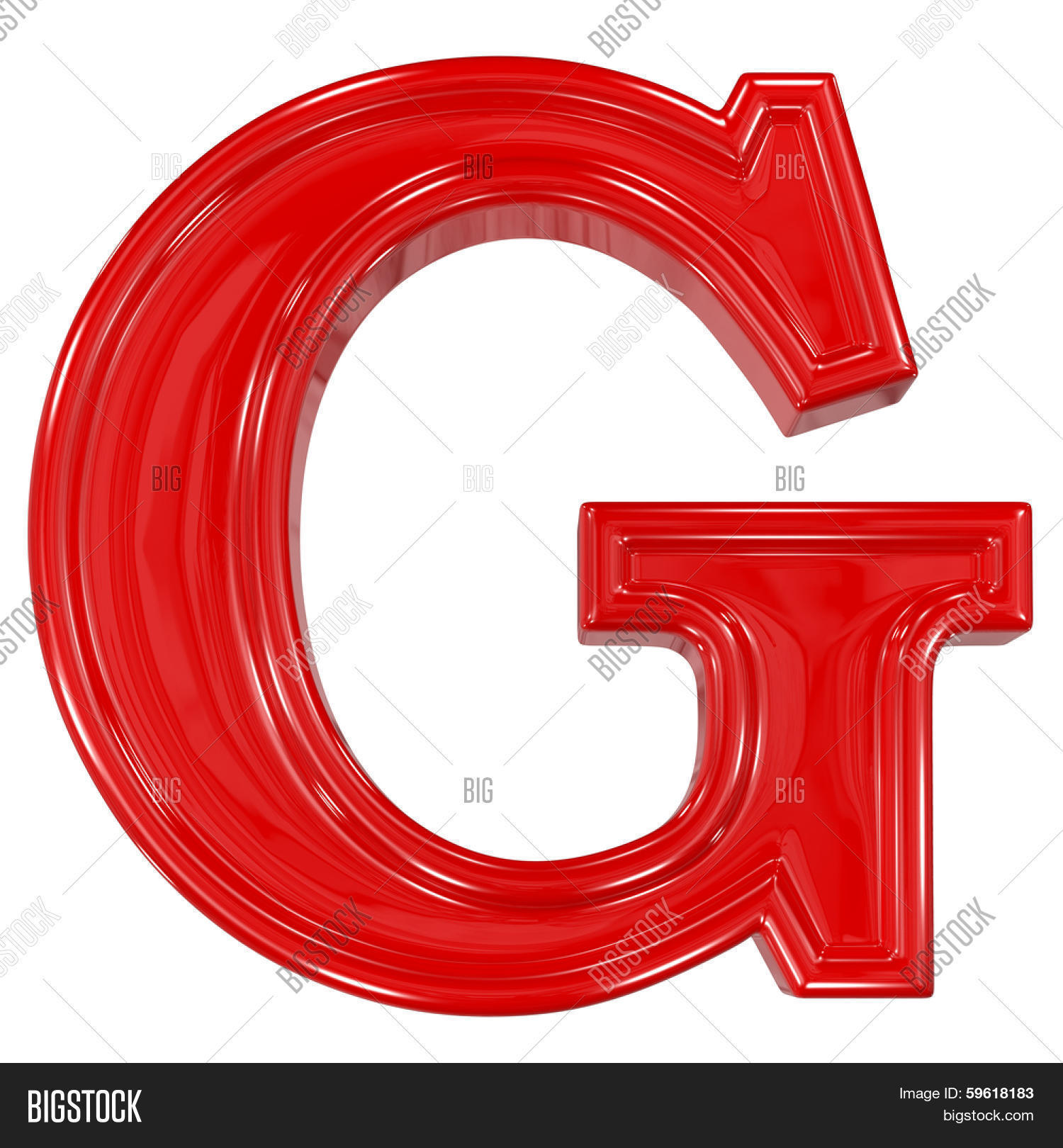 3d Shiny Red Font Made Image & Photo (Free Trial) Bigstock