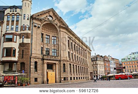 Riga's Largest Square