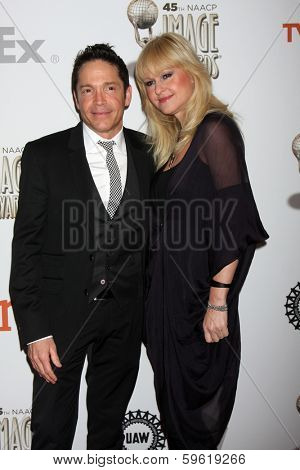LOS ANGELES - FEB 8:  Dave Koz, Mindi Abair at the 2014 NAACP Image Awards Nominees Luncheon at Loews Hollywood Hotel on February 8, 2014 in Los Angeles, CA