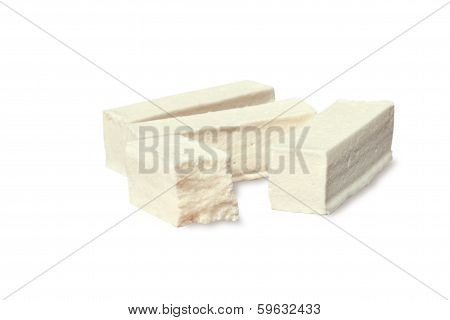 pastila on white background