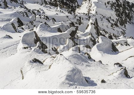 snow rock