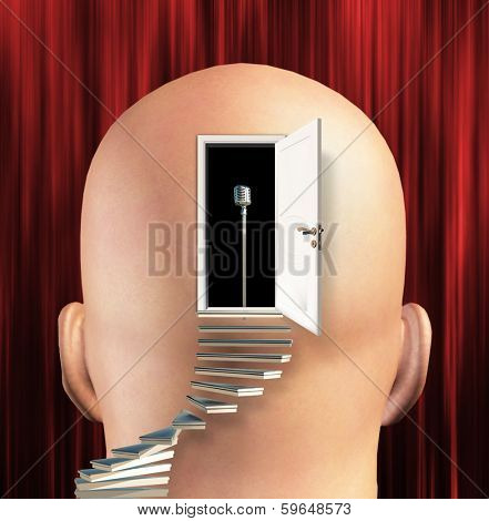 Microphone inside mind