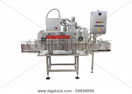 The image of industrial jar obturating machine