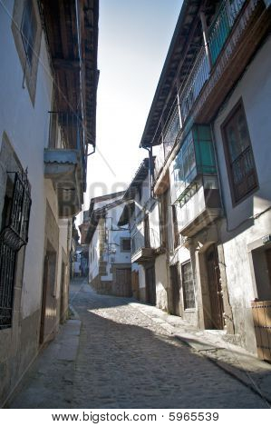 Oude straat in Candelario