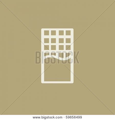 Flat Icon with shadow. Vector EPS 10.