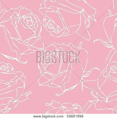 rose background light