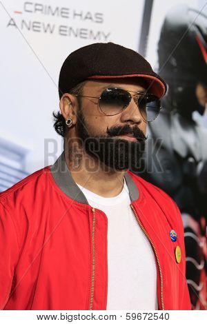 LOS ANGELES - FEB 10:  A J McLean at the 