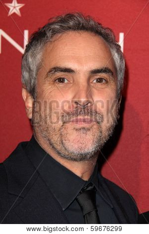 LOS ANGELES - FEB 10:  Alfonso Cuaron at the The Hollywood Reporter's Annual Nominees Night Party at Spago on February 10, 2014 in Beverly Hills, CA