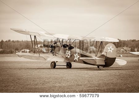 biplane Polikarpov Po-2, aircraft  WW2