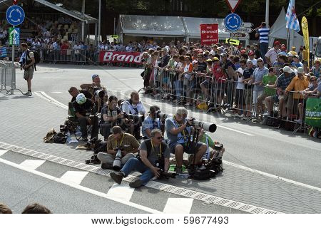Press photographers