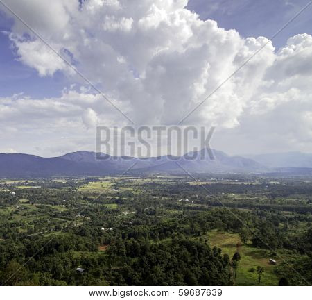 North Thailand from a High point 