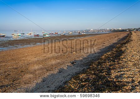 Southend beach Essex UK