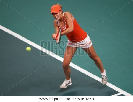 Alize Cornet (Fra) bei open Gdf Suez 2010