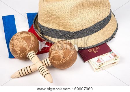 cuban cigar and hat