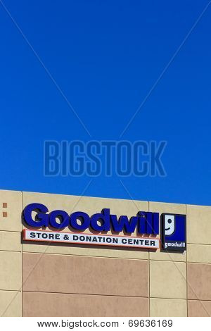 Goodwill Store Exterior Sign