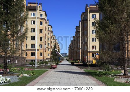 New modern residential area.