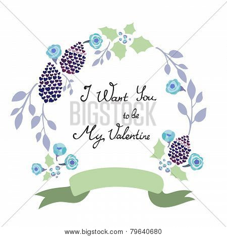 Circlet of flowers
