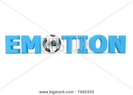 Calcio emozione Sud Africa - blu