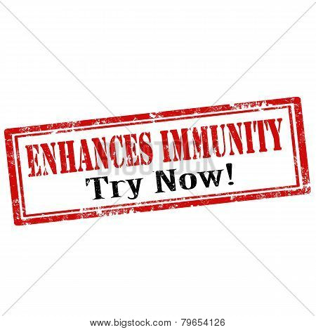 Enhances Immunity-stamp