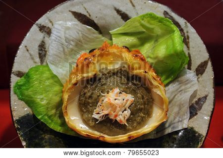 Grilled Crab Butter