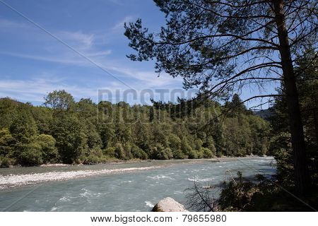 Rhine in the Alps