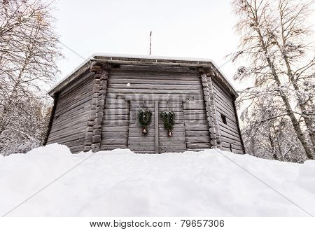 Old Swedish Barn House