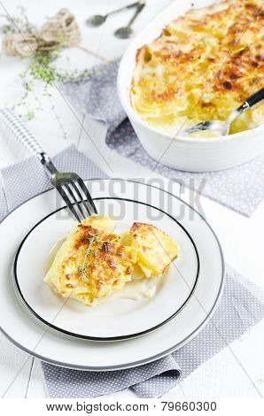 Potato gratin dauphinoise