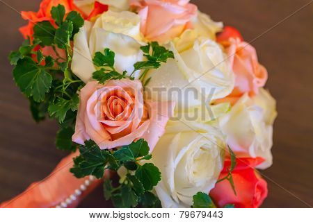 Wedding Bouquet Of Roses
