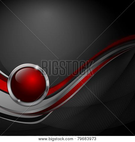 background with web button