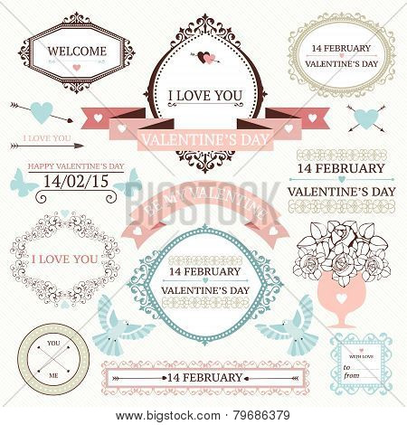 design elements for valentine's day