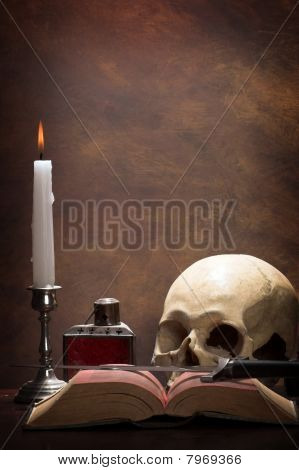 Schreibtisch von einer alchemist