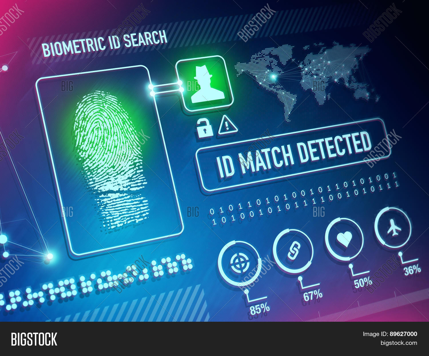Biometrics Security Image & Photo (Free Trial) Bigstock