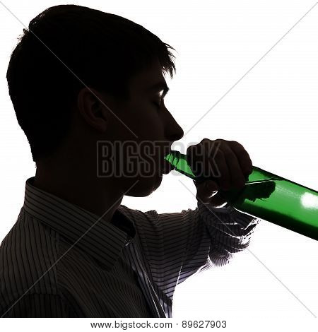Young Man With A Beer