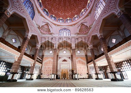 Inside The Putra Mosque, Putrajaya