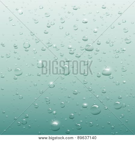 Background Of Bubbles In Water