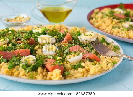 Tasty Breakfast Dish Kedgeree.