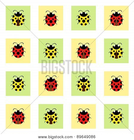 Ladybugs Pattern