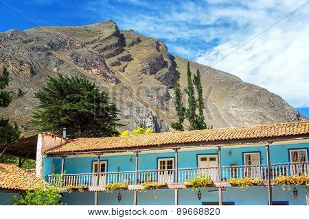 Colonial Balconies And Hills