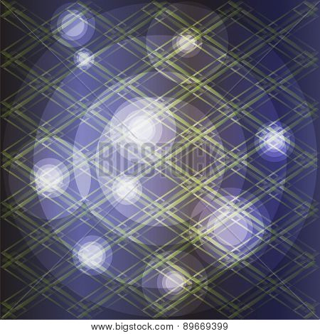Dark blue modern technology background with dots