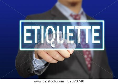 Etiquette Concept
